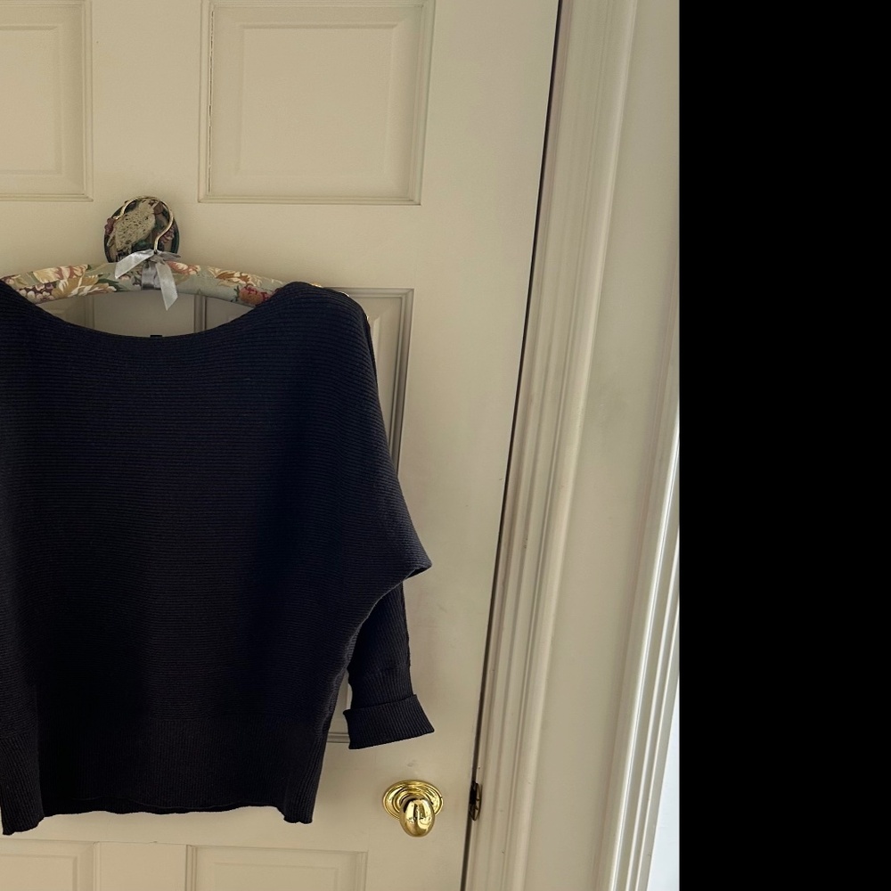 RALPH LAUREN 6 GOLD BUTTON BROWN SWEATER-NWT/L - Picture 7 of 8